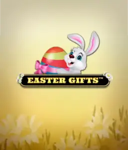 Celebrate the charm of spring with the Easter Gifts game by Spinomenal, showcasing a festive springtime setting with charming Easter bunnies, eggs, and flowers. Experience a landscape of vibrant colors, filled with entertaining opportunities like free spins, multipliers, and special symbols for an enjoyable gaming experience. Ideal for those seeking seasonal fun.