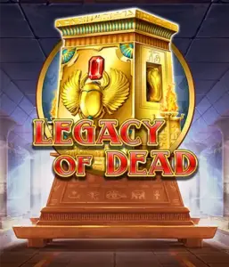 Experience  Legacy of Dead game by Play'n GO featuring complimentary spins and growing symbols, starting at $0.10 bets.